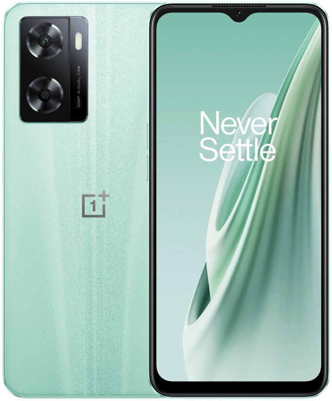 Smartphone ONEPLUS Nord N20 SE - 6.56" - MediaTek Helio G35 - 4GB - 128GB - Cámaras 8MP/50MP - OxygenOS 12.1 (Basado en Android 12) - Verde - ONE PLUS-N20 SE 4+128-VERDE