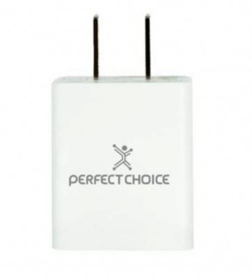 Adaptador De Corriente Perfect Choice Pc 240372 Carga Rápida 2.4 A Blanco - PC-240372