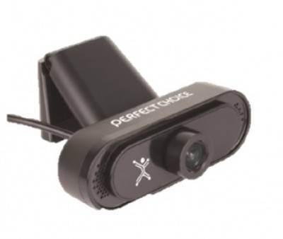 Cámara Web Perfect Choice Pc 320494 1080P Usb Micrófono Negro - PC-320494