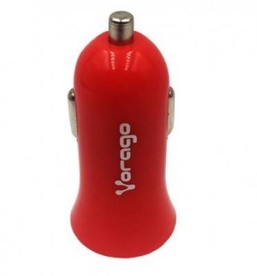 Cargador Para Auto Vorago Au 101 5V 1 Puerto Usb Rojo - AU-101-RD