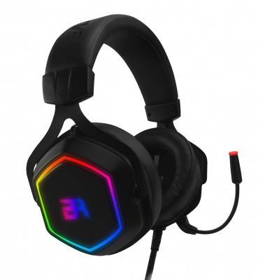 Diadema Gamer Balam Rush Hesix Alámbrico Micrófono Rgb - BR-929776