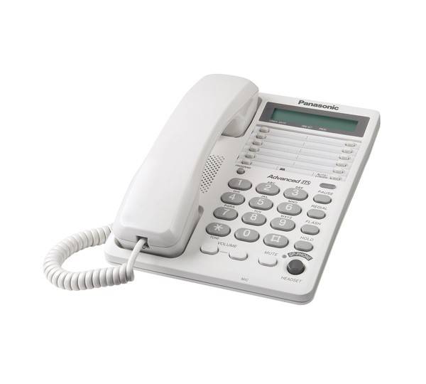 Teléfono Unilínea Panasonic Kx Ts108 Altavoz 1 Lcd - KX-TS108MEW