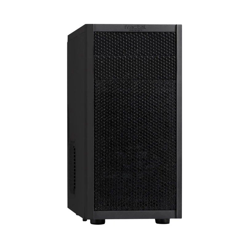 Gabinete Fractal Design Core 1000 - Media Torre - DTX/Micro ATX/Mini-ITX - 1x Ventilador - Panel Lateral - FD-CA-CORE-1000-USB3-BL