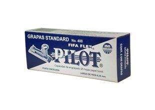 Grapas Pilot Fifa Flex 400 Standar C/5040 - 400C